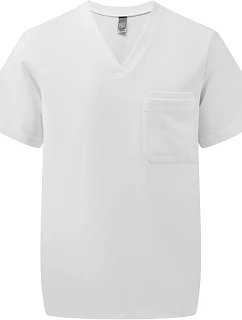 Onna NN 200 Pánsky elastický sveter s výstrihom do V 39.N200 vital white