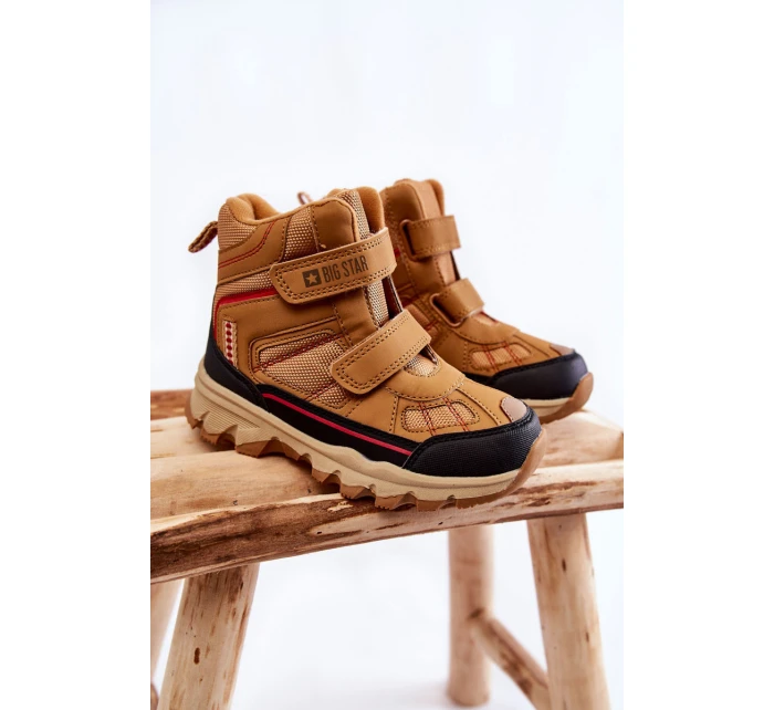 Dětská Trapery Memory Foam Big Star model 21599170 Velbloud - Big Star Shoes