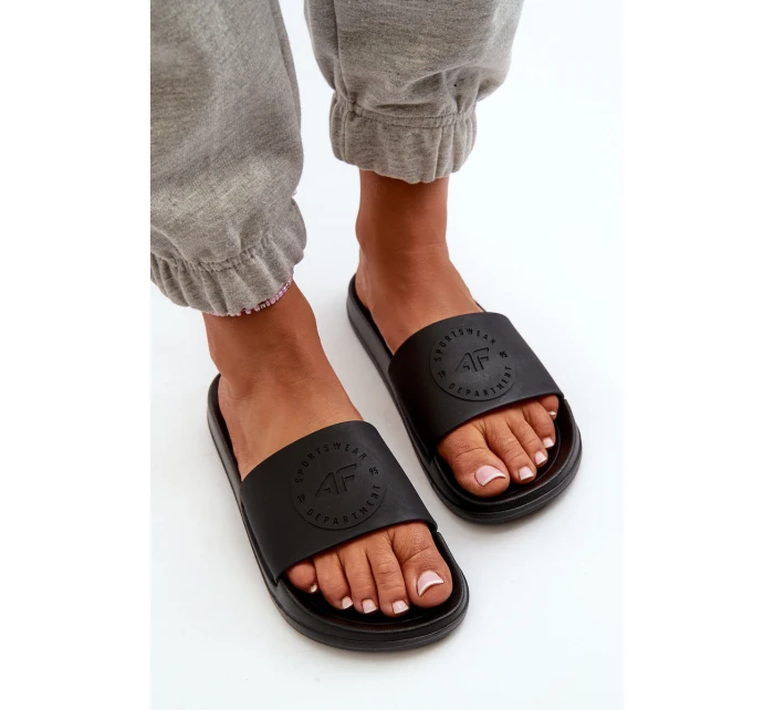 Damskie Klapki 4FMM00FFLIF045-20S Czarne