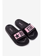 Dětské pantofle Big Star TT374A004 Černo-Růžové