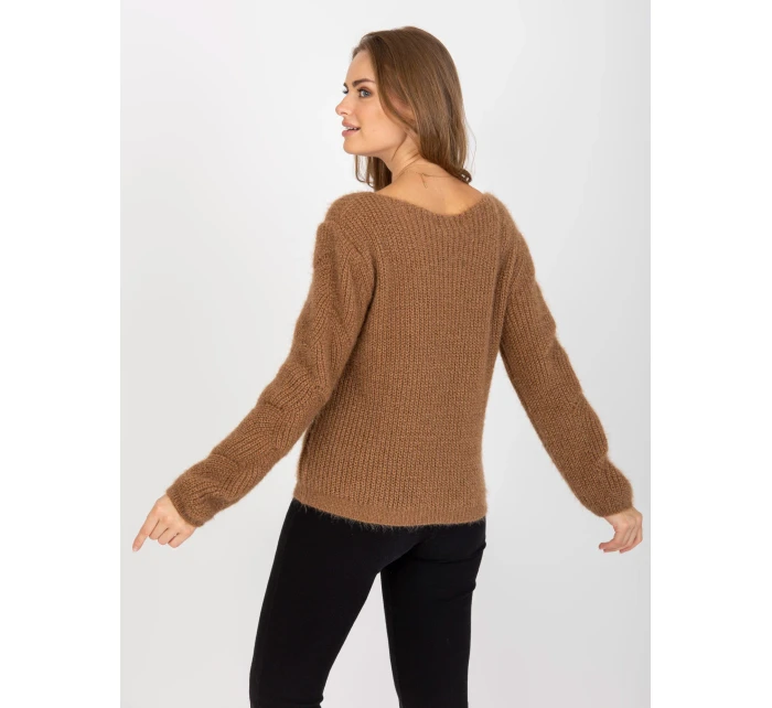 Dámsky sveter TW SW BI 9030.08 hnedý Dámsky sveter TW SW BI 9030.08 hnedý
