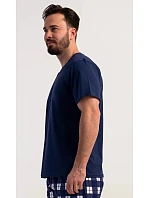 Pánské pyžamo šortky model 22405523 - Vienetta MAN Pánské pyžamo šortky model 22405523 - Vienetta MAN