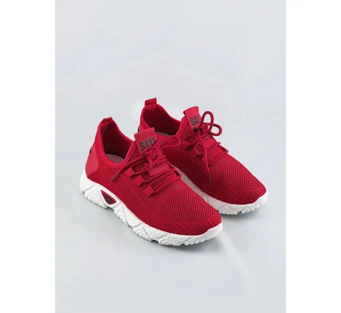 Ľahké červené dámske športové topánky (BLX-003)