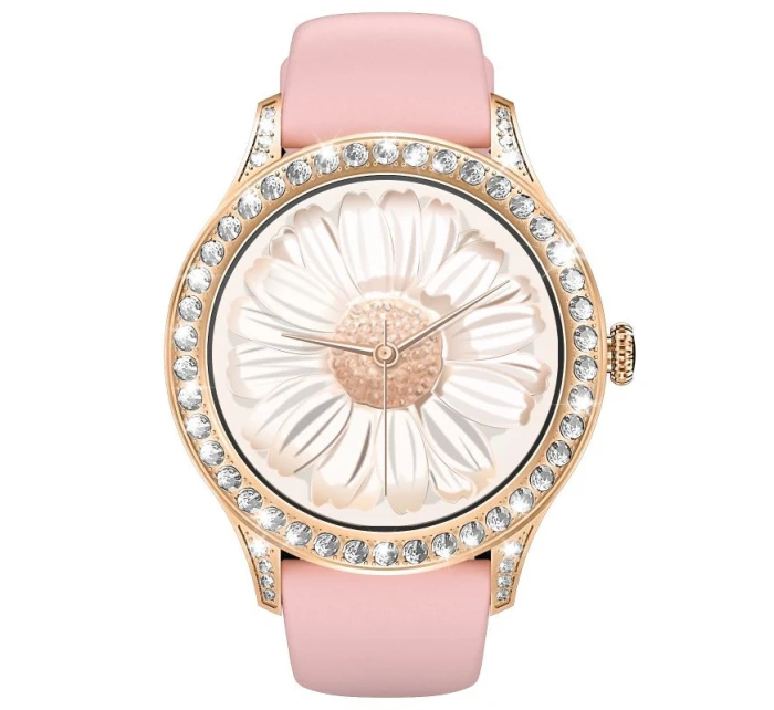 Dámské chytré hodinky Pink Strap model 21805571 - VELTORI Dámské chytré hodinky Pink Strap model 21805571 - VELTORI