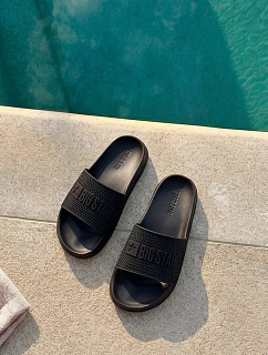 Pánske papuče s penovou podrážkou Big Star SS174356 Black