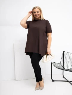 Blúzka RV BZ 7923 1.34P tmavohnedá