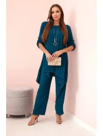 Súprava blúzka + nohavice s námorníckym príveskom