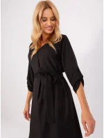 Sukienka WN SK model 18955184 czarny - FPrice Sukienka WN SK model 18955184 czarny - FPrice