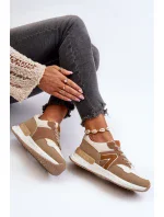 Dámske tenisky z ekokože, hnedé Vinelli Dámske tenisky z ekokože, hnedé Vinelli