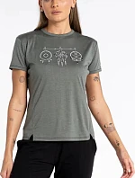 Dámske tričko DWT589 Unwind Tee DDH khaki - Dare2B