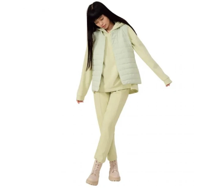 Dámská vesta W HOL22 Světle zelená model 21494821 - Outhorn Dámská vesta W HOL22 Světle zelená model 21494821 - Outhorn