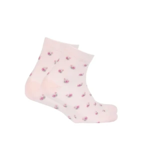 TENKÉ PONOŽKY FARBA 2-6 ROKOV DIEVČATÁ RUŽOVÁ 24-26