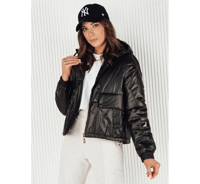 Dámska prechodná bunda ARON čierna FashionStreet TY4113 Dámska prechodná bunda ARON čierna FashionStreet TY4113