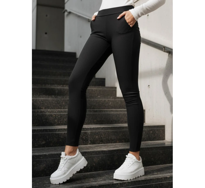 Dámske legíny čierne FashionStreet UY2732