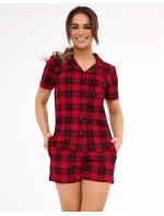 Cornette pyžamo 346/424 Tracy 2 l/r S-2XL dámske nezapínané