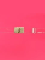 Jednoradový transparentný pásik znižujúce zapínanie Julimex BA 05