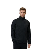 Pánsky fleece 4F M443 deep black melange 4FWSS26TFLEM443 20M