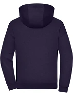 Těžká unisex mikina s kapucí 02. deep purple model 22460467 - Daiber Těžká unisex mikina s kapucí 02. deep purple model 22460467 - Daiber