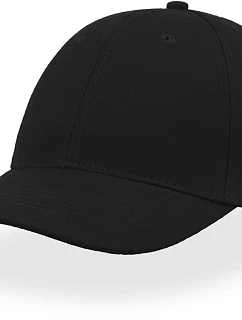 Atlantis Headwear Liberty Six Buckle 6-panelová čiapka „Liberty Six Buckle“ 33.0182 čierna