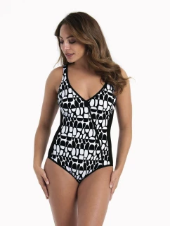 Štýl Dunja Jednodielne plavky 7298 čiernobiele - Anita Classix