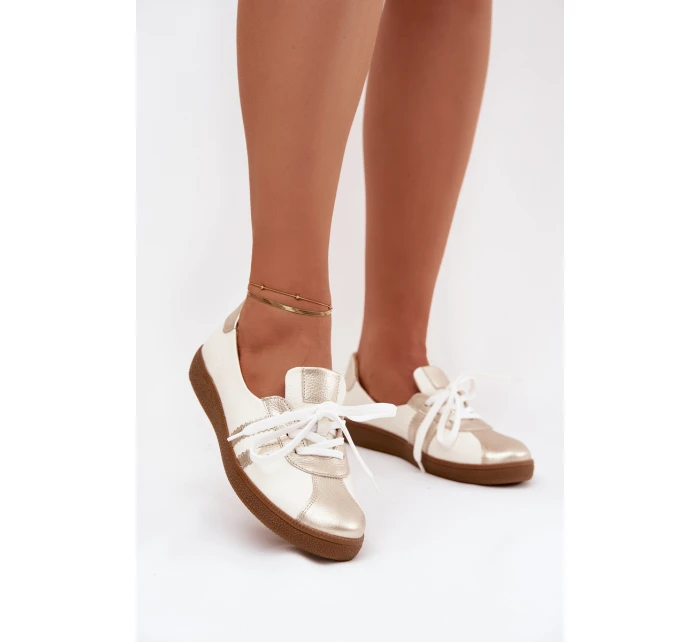 Kožené dámské polobotky typu barefoot model 21772439 - Zazoo