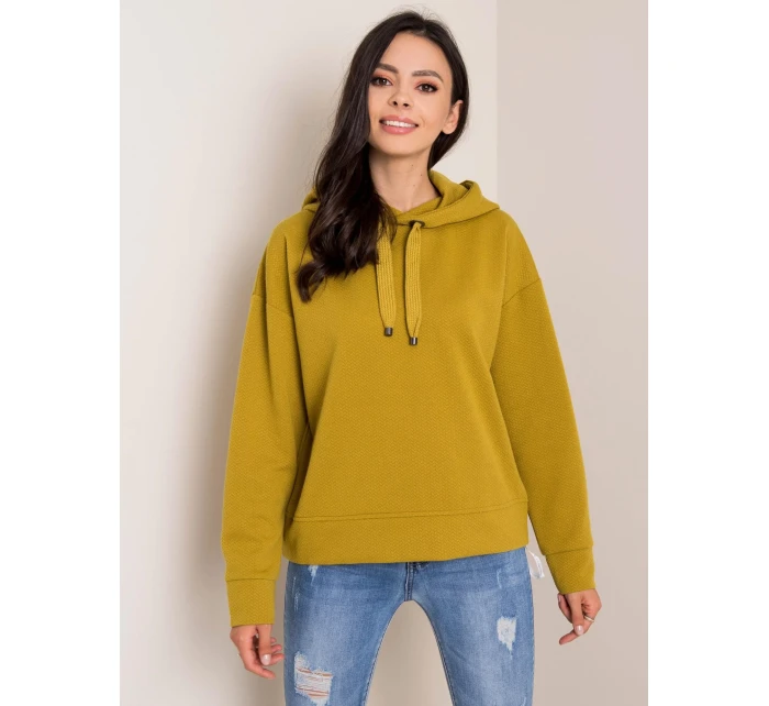 Mikina D10023Y02283A olivová