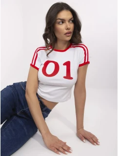 Tričko NM TS NG25218.83 biele a červené