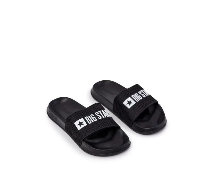 Pánske klasické papuče Big Star - čierne