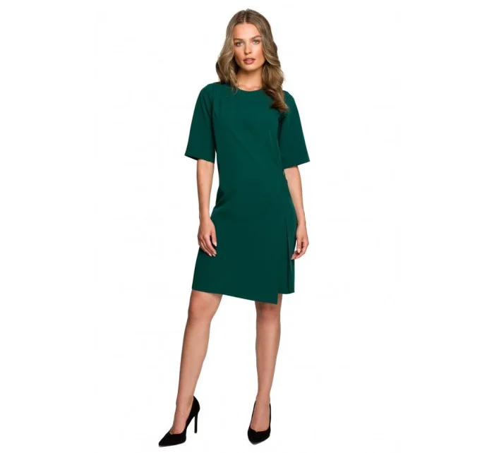 Dvojvrstvové šaty s predným dielom S326 - Stylove