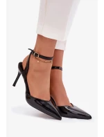 Lodičky s ihlovým podpätkom model 221925 Krok vo veľkom štýle