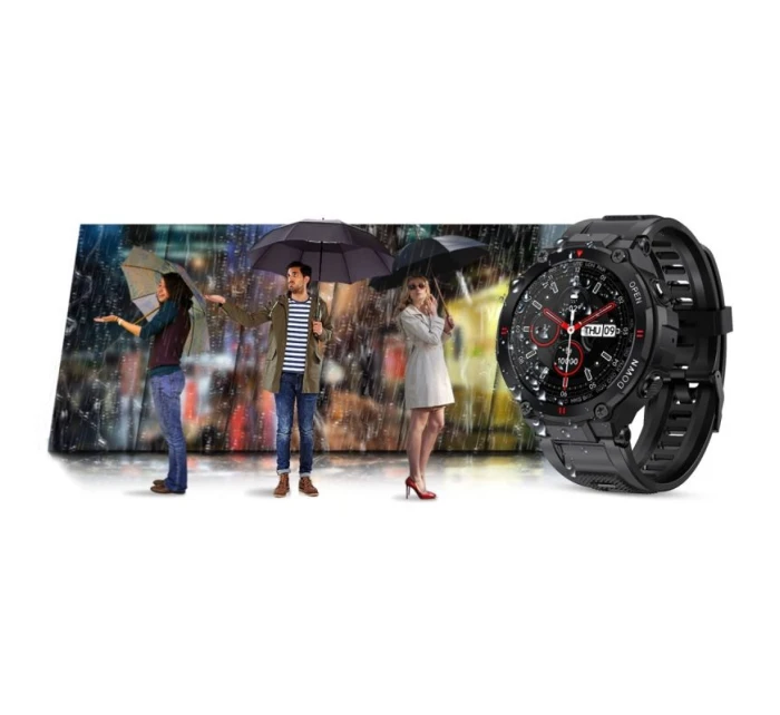 GIEWONT Black GW430-1 smart hodinky GIEWONT Black GW430-1 smart hodinky