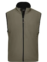 JN 136 Pánská 3vrstvá softshellová vesta model 22485650 olive - Daiber JN 136 Pánská 3vrstvá softshellová vesta model 22485650 olive - Daiber
