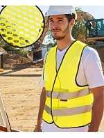 – Letní bezpečnostní síťovaná vesta 76.2 red model 22441073 - Korntex – Letní bezpečnostní síťovaná vesta 76.2 red model 22441073 - Korntex