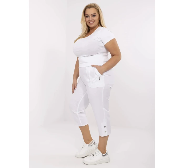 Nohavice AT SP 845.64 biele