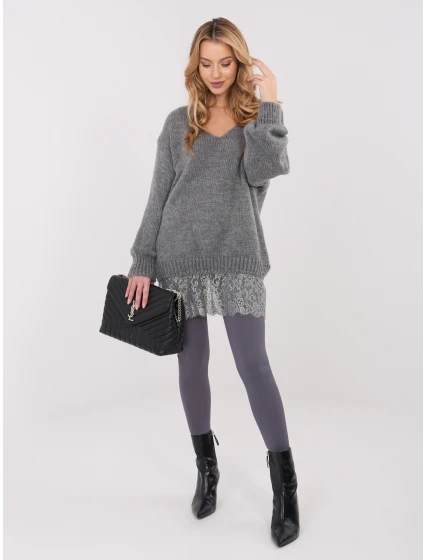 Jumper IN SW 33681.05P tmavě šedý