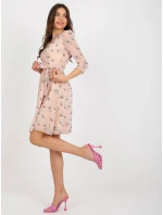 Šaty LK SK model 18453845 světle růžová - FPrice