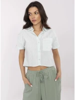 Koszula NM KS  biało zielony model 21057813 - FPrice