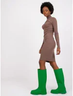 Šaty RV SK 7433.51 hnedá Šaty RV SK 7433.51 hnedá