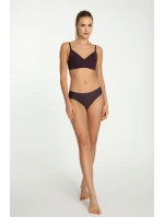 Nohavičky Dark Plum Simple Brasil - Julimex Nohavičky Dark Plum Simple Brasil - Julimex