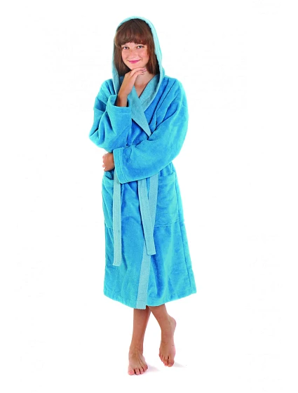 Dětský župan Tampa duo  tyrkys  model 18265764 - Vestis