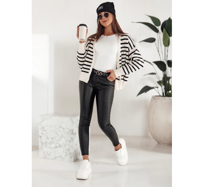 Dámské voskované kalhoty black model 21981204 - Dstreet Dámské voskované kalhoty black model 21981204 - Dstreet