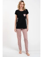 Talianska móda Buscato c.r. dĺžka farba:čierna/print Talianska móda Buscato c.r. dĺžka farba:čierna/print