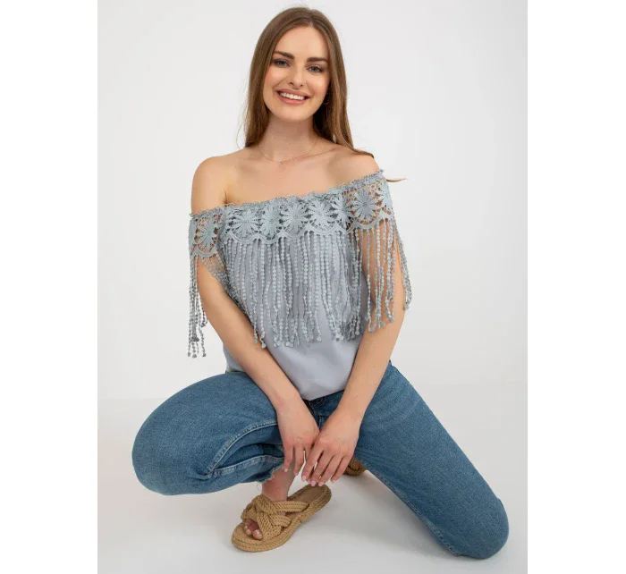 Blúzka AT BZ 1801.87 sivá