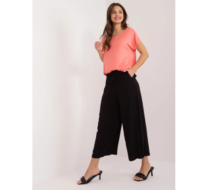 Spodnie model 19506417 czarny - FPrice Spodnie model 19506417 czarny - FPrice