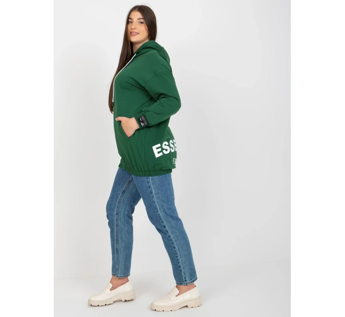 Mikina RV BL model 17821359 tmavě zelená - FPrice Mikina RV BL model 17821359 tmavě zelená - FPrice