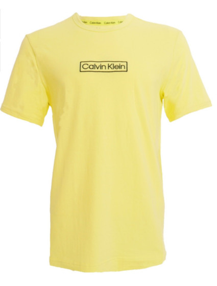 Pánske tričko s krátkym rukávom NM2268E ZJB žltá - Calvin Klein