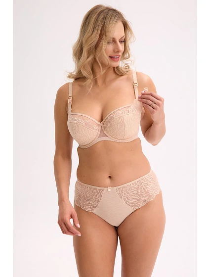 Dámská kojící podprsenka model 21494810 Béžová - Gaia