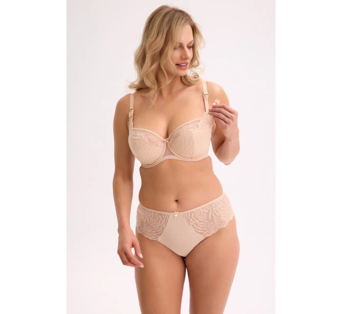 Dámska dojčiaca podprsenka 1227 Béžová - Gaia