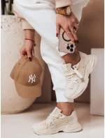 Dámské sportovní tenisky beige Dstreet model 21983951 - FashionStreet