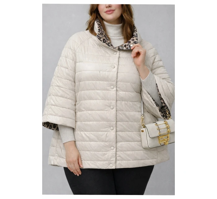 kurtka damska plus size z rękawem 3/4 model 22037990 - MINORITY